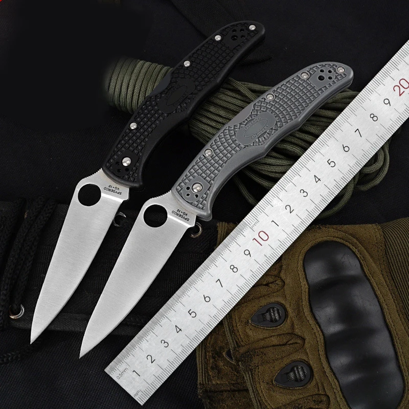 Spy C10 Outdoor Folding Knife 440C Blade Nylon Fiber Handle Tactical Camping Survival Knives Rope Cutter Pocket EDC Multi Tools |