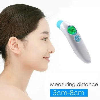 

LCD Digital Non-contact Forehead Thermometer Infrared Thermometer Temperature Gun Fever Digital Measure Tool Baby Adult Health
