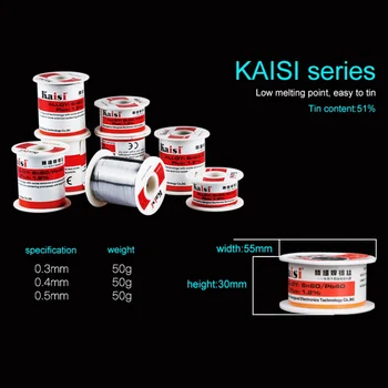 

0.5mm Wire High Purity Small Volume Low Temperature Rosin Core Soldering Supplies Welding Wires Stainless steel Soldering
