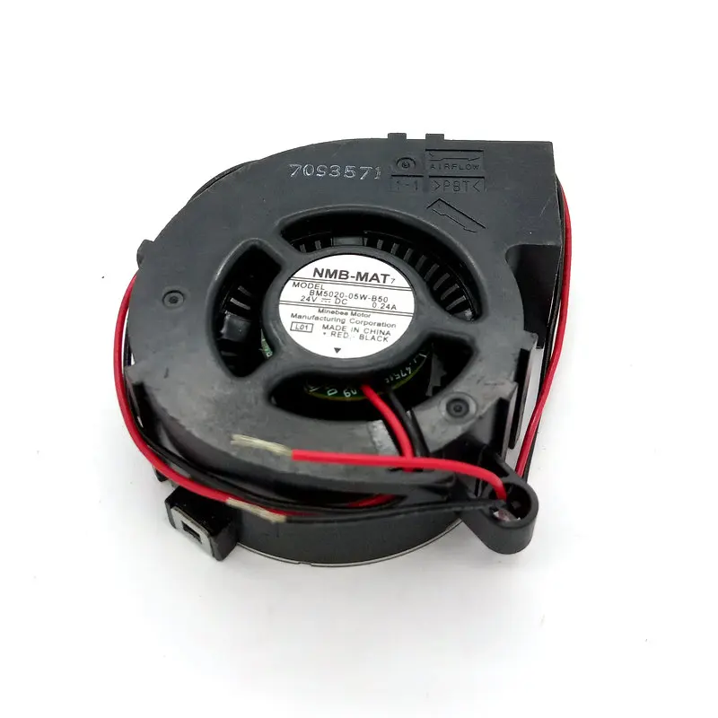 НМБ BM5020-05W-B50 DC24V 0.24A 50x20 мм 2 линии Вентилятор охлаждения