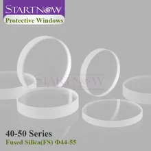 40x3 мм кварцевое Оптическое волокно окно 48X3 мм AR@ 1064nm Волоконно-Лазерная Защитная крышка слайды 50*2 мм для лазерной режущая сварочная машина