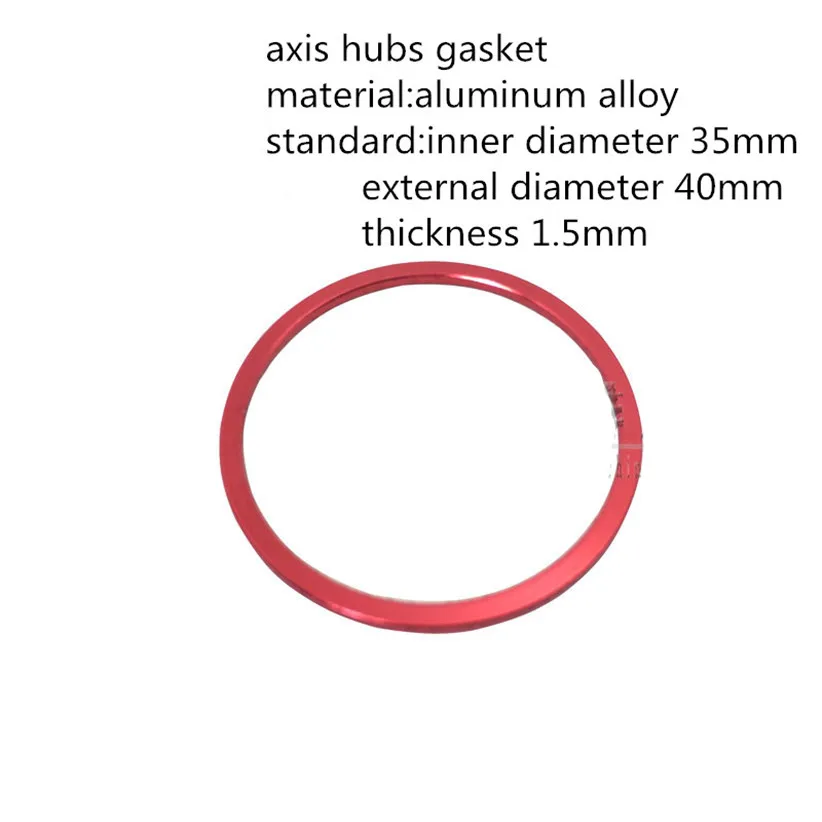 MTB Mountain Bike Bicycle BB Axis Flywheels Shims Drum Tower Base Pad Ring CNC Aluminum Alloy Flywheel Washer
