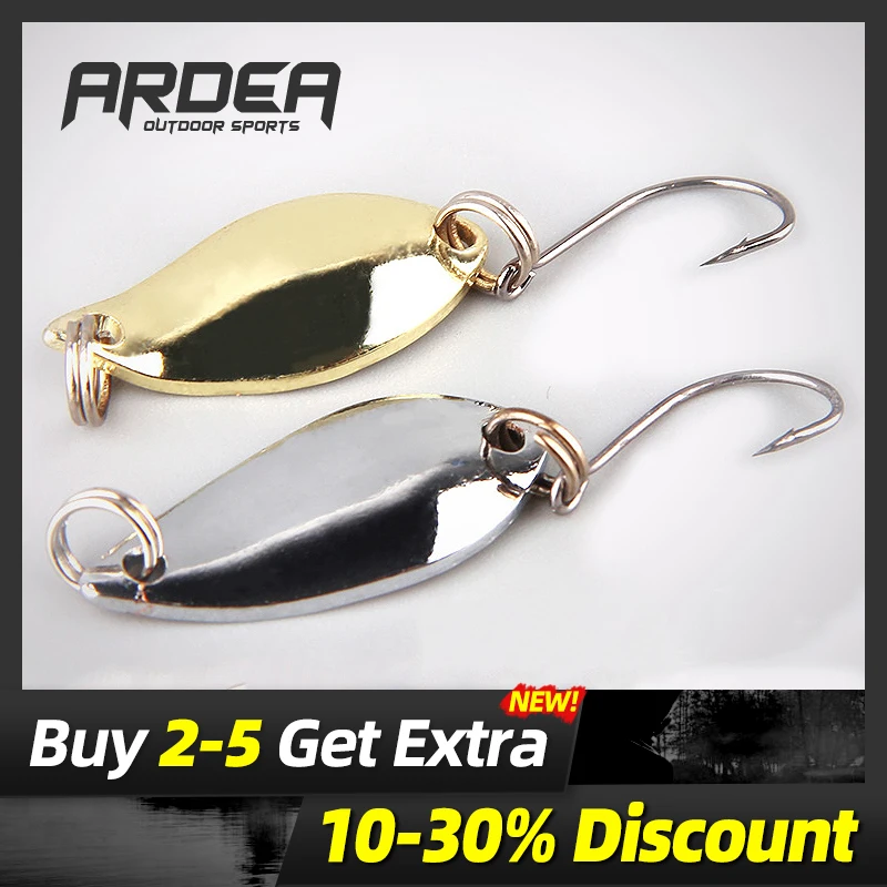 ARDEA 3 5 г форель ложки латунные рыболовные pesca микро металлические приманки для