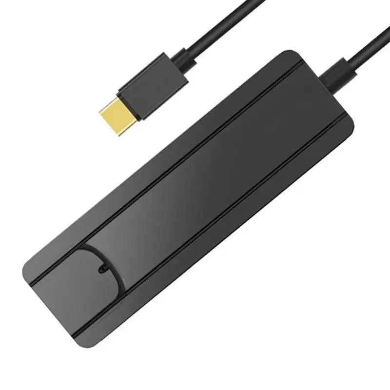 USB C концентратор Тип C до 4 к HDMI USB3.0 USB-C PD Charing RJ45 конвертер Gigabit Ethernet адаптер док-станция для MacBook Pro