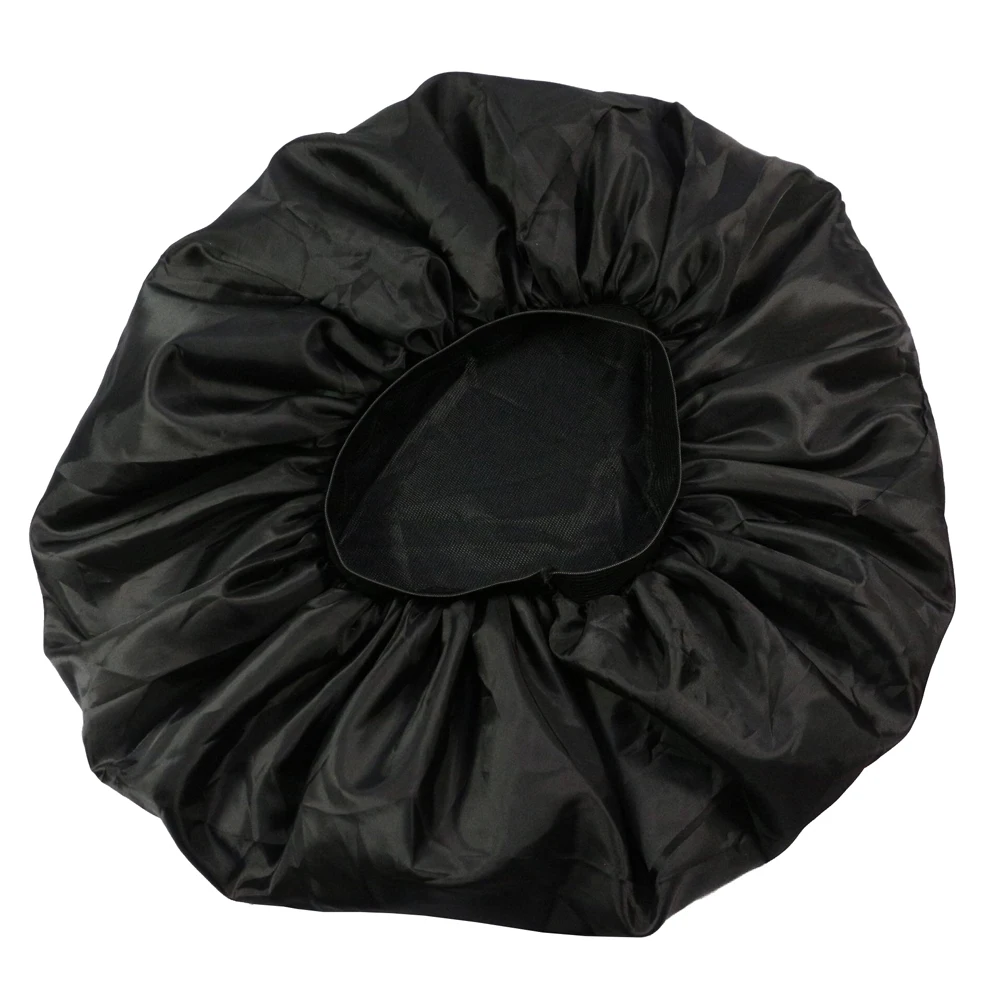 

Protection Sleep Cap Bonnet Shower Hat Cover Soft Wide Brimmed Travel Elastic Band Satin Salon Waterproof Hair Care Home