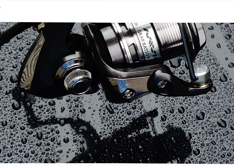 NEW NUNATAK ACR Fishing Reel 12BB 5.5:1 Ultra Light Aluminum Spool Carp Fishing Tack Max Drag 7.5kg 1000-7000