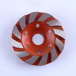 100 мм алмазная шлифовальная чашка сегмент колесо болгарка гранитный камень инструменты инструмент для резки по металлу шлифовальные круги