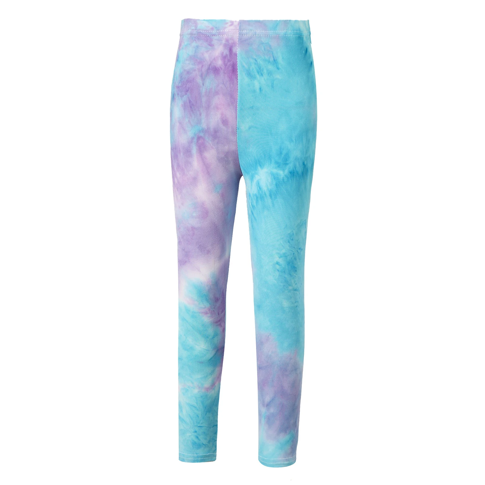 

Fashion Spring Sports Casual Pants Trousers Running Dancing Workout Clothes Girls Tie Dye Print Stretchy Slim Fit Pants Leggings
