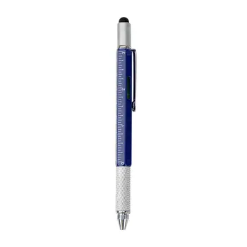 

Creative Multifunctional Ballpoint Pen Six-in-one Environmentally Friendly and Smooth Writing Ballpoint Pen