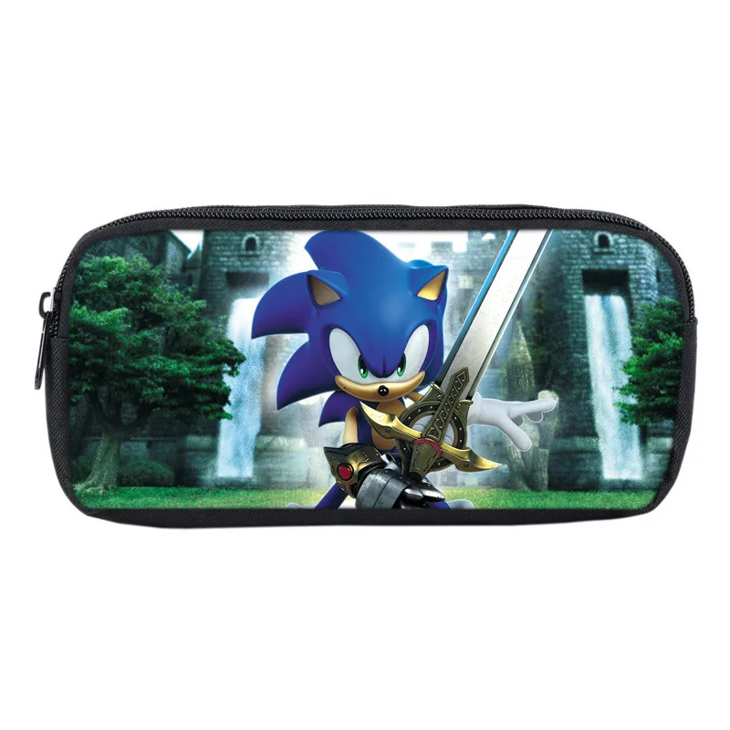 5 Mochila Sonic пенал для детей, школьные сумки для мальчиков и девочек, сумка для детского сада с изображением Марио, маленькие детские сумки - Цвет: 5