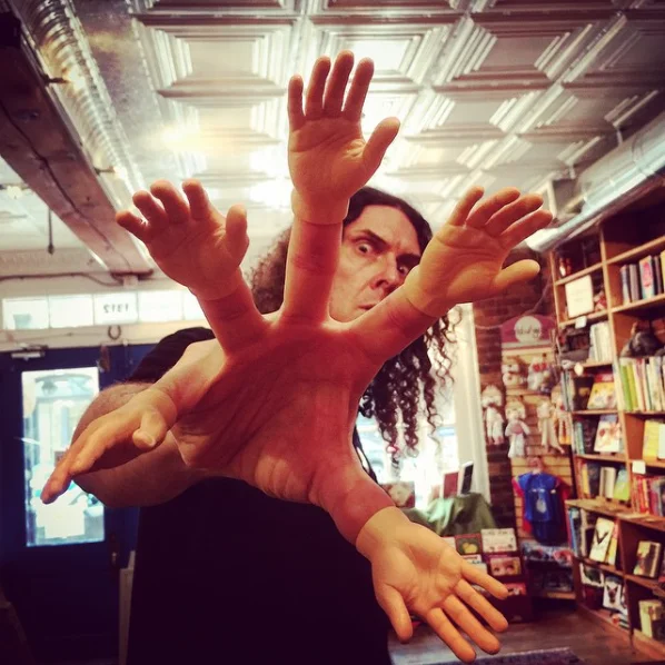 

Cartoon Funny Finger Hands and Finger Feet Set Creative Finger Toys for Children Educational Joke Fun Hand Horror Model Toys