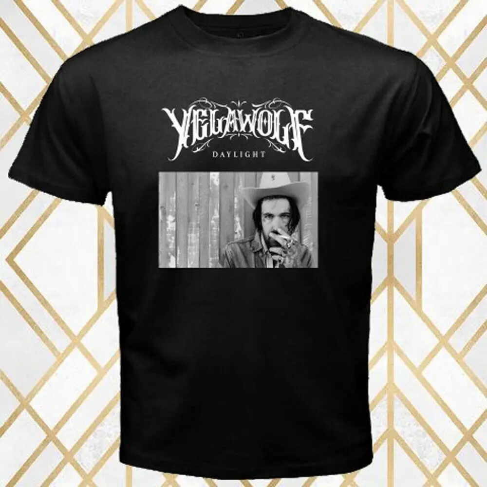 Yelawolf рэп хип-хоп дневной альбом Обложка логотип мужская Черная Футболка размер