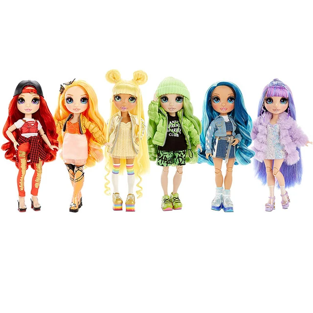 New Surprise Doll Rainbow High Winter Break Poppy Rowan Orange Fashion Doll  Toy Set Gifts for Girls - AliExpress