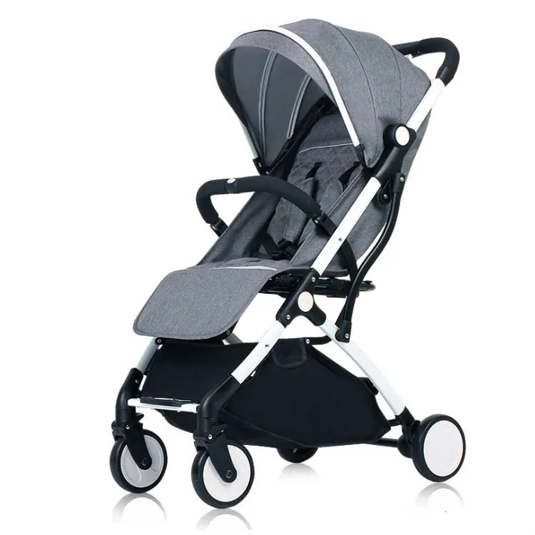 ILcomun Baby Stroller Trolley Car Trolley Folding Baby Carriage Buggy Lightweight Pram Easy Carry Stroller Original Pushchair