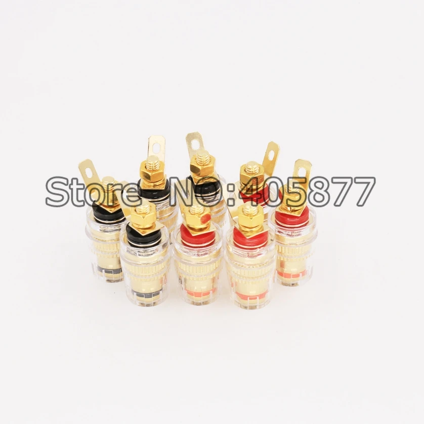 

10pcs mini Binding Post for Speaker Amplifier 4MM Banana Plug connector