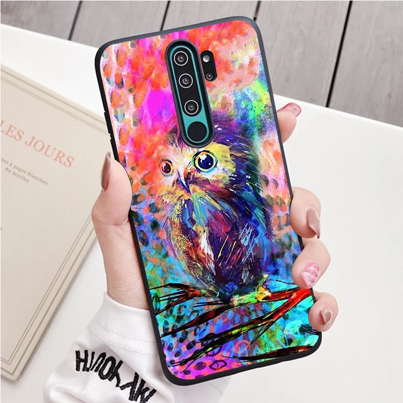 cases for xiaomi blue Cú Tranh Silicone Ốp Lưng Điện Thoại Redmi Note 8 7 Pro S 8T Cho Redmi 9 7A Bao xiaomi leather case charging Cases For Xiaomi