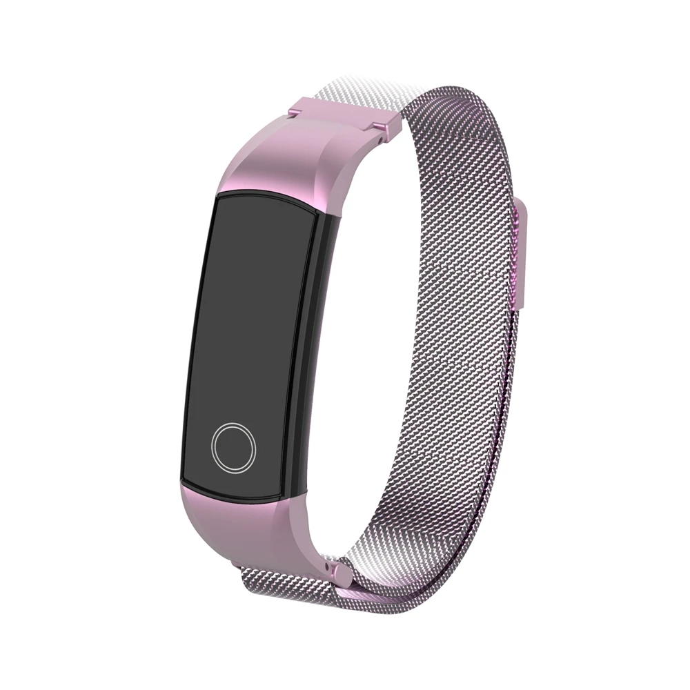 Миланская петля ремешок для huawei Honor Band 4 Band 5 браслет из нержавеющей стали спортивный фитнес ремешок для Honor Band 5 Band 4