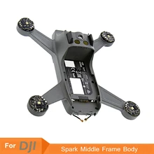DJI Spark средняя рамка Корпус чехол Быстрый Ремонт Запасные части полуфабрикат для DJI SPARK Дрон набор аксессуаров