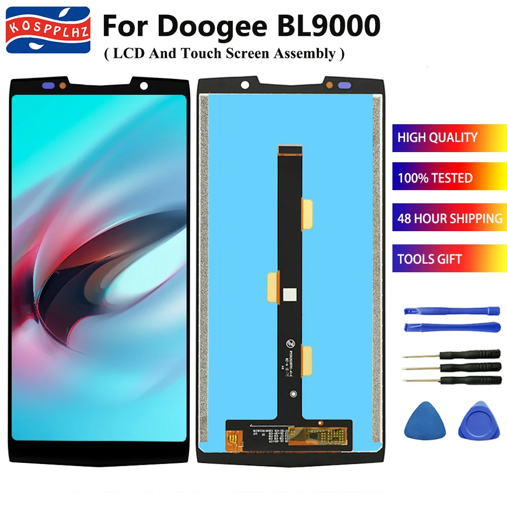 5,9" Для Doogee BL9000 ЖК-дисплей+ сенсорный экран протестированный экран дигитайзер сборка Замена DOOGEE BL 9000+ инструменты