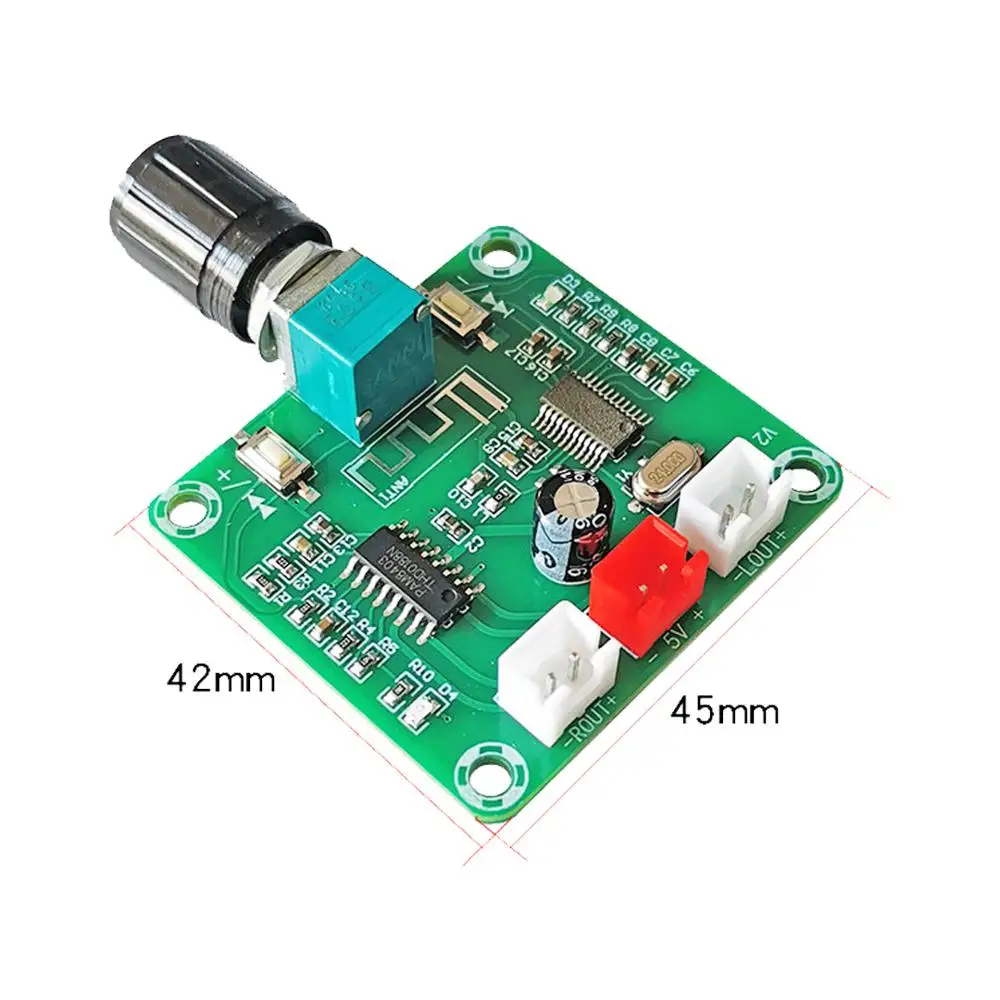 XH-A158 PAM8403 Ultra Clear Bluetooth 5.0 Amplifier Board Low Power 2*5W Dual Channel DIY Wireless Speaker Amplifier Module