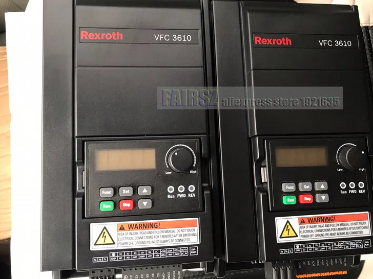 Б/у инвертор Rexroth преобразователь частоты VFC3610-4K00-3P4 4KW VFC 3610