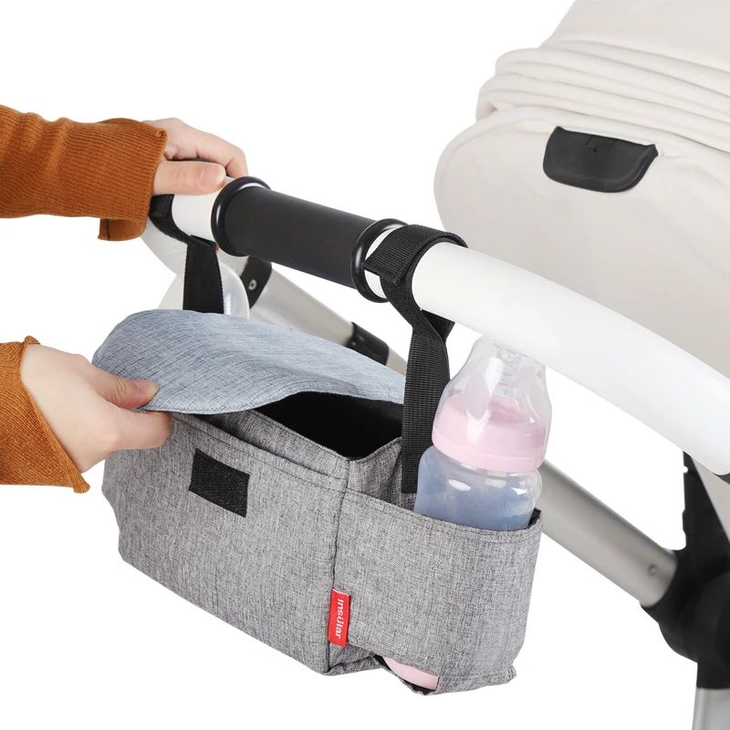 Многофункциональная сумка для детской коляски, сумка для хранения бутылки с молоком и водой, Большая вместительная сумка для хранения детской тележки, подвесная сумка