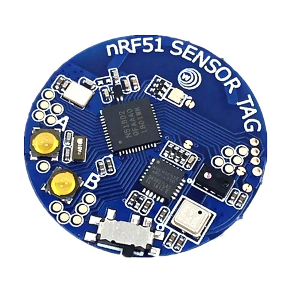 NRF51802 AP3216 Bluetooth 4,0 модуль датчика температуры Датчик давления воздуха акселерометр гироскоп светильник окружающей среды