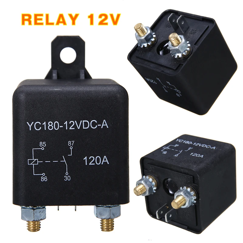 1pc New DC 24V 120A Heavy Duty Split Charge ON/OFF Relay Car Truck Boat 1pc New DC 24V 120A Heavy Duty Split Charge ON/OFF Relay Car Truck Boat
