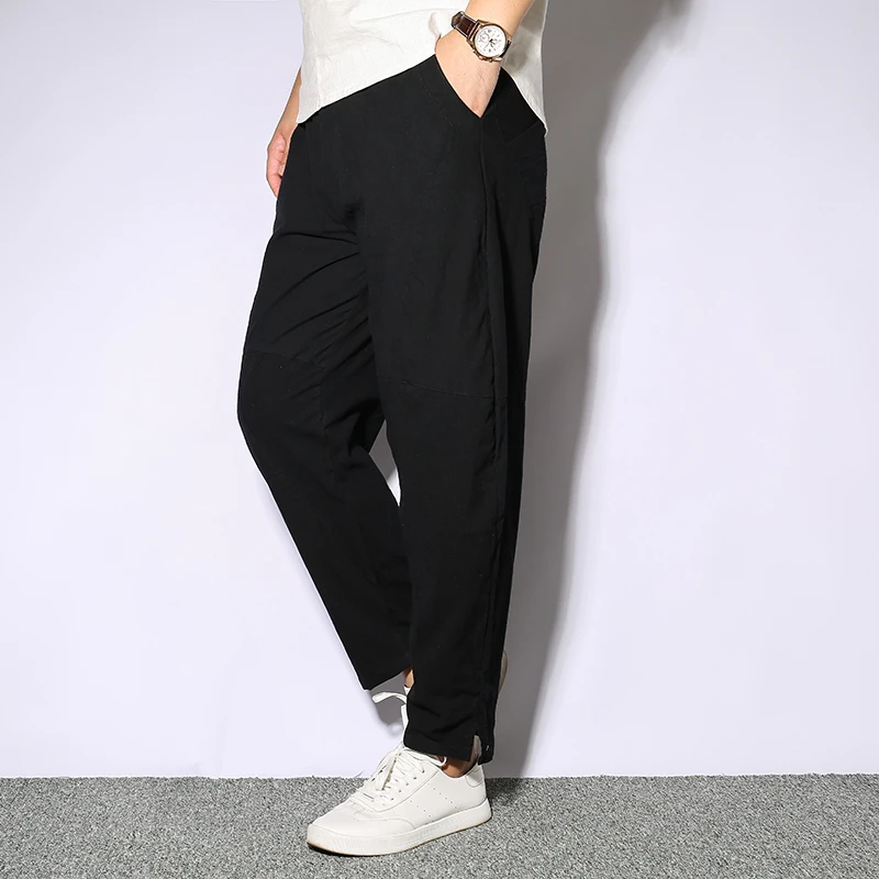Automne hommes pantalon хип-хоп шаровары для бега pantalon nouveau мужские панталоны брюки карго Мужская Уличная одежда китайский стиль