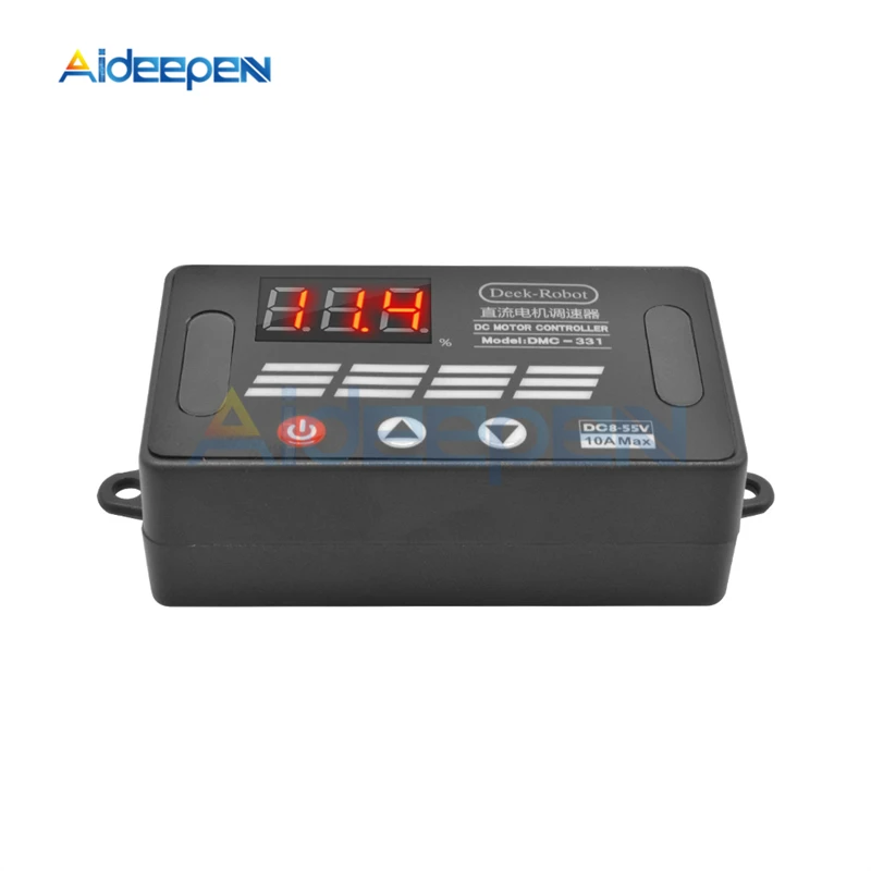 DC 8V-55V 10A DMC-331 Mini LED Digital Motor Speed ​​Regulator 12V 24V 36V 48V Motor Speed Controller