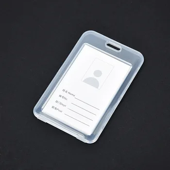 1pcs Waterproof Transparent Card Cover Women Men Student Bus Card Holder Case Business Credit Cards Bank ID Card Sleeve Protect 3