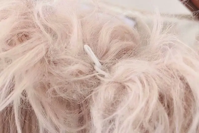 Однотонное меховое пальто из искусственного меха, зимнее женское теплое плотное пальто, повседневное пушистое пальто с длинным рукавом, Женская стильная верхняя одежда, куртка