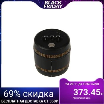 

Souvenir code lock for a bottle, black