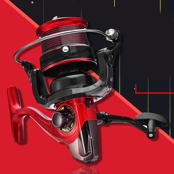 

Spinning Wheel Fishing Reel Metal Body Long Throw 5500/6500 Left & Right Hand High Stability Long Service Life