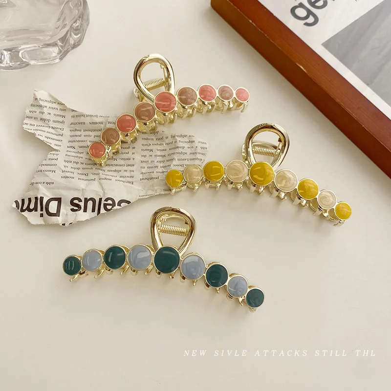 

Fashion Girl Hair Claw Pearl Hair Claw Pearl Hairpin Crab Hair Clips for Women Ponytail Clips Girls Hair Barrettes Accessories