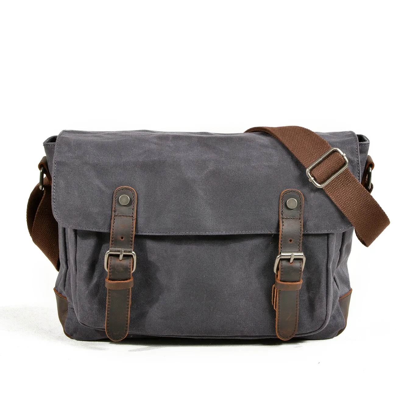 

Unisex Outdoor Leisure Sports Diagonal Canvas Bag Shoulder Retro Handbag