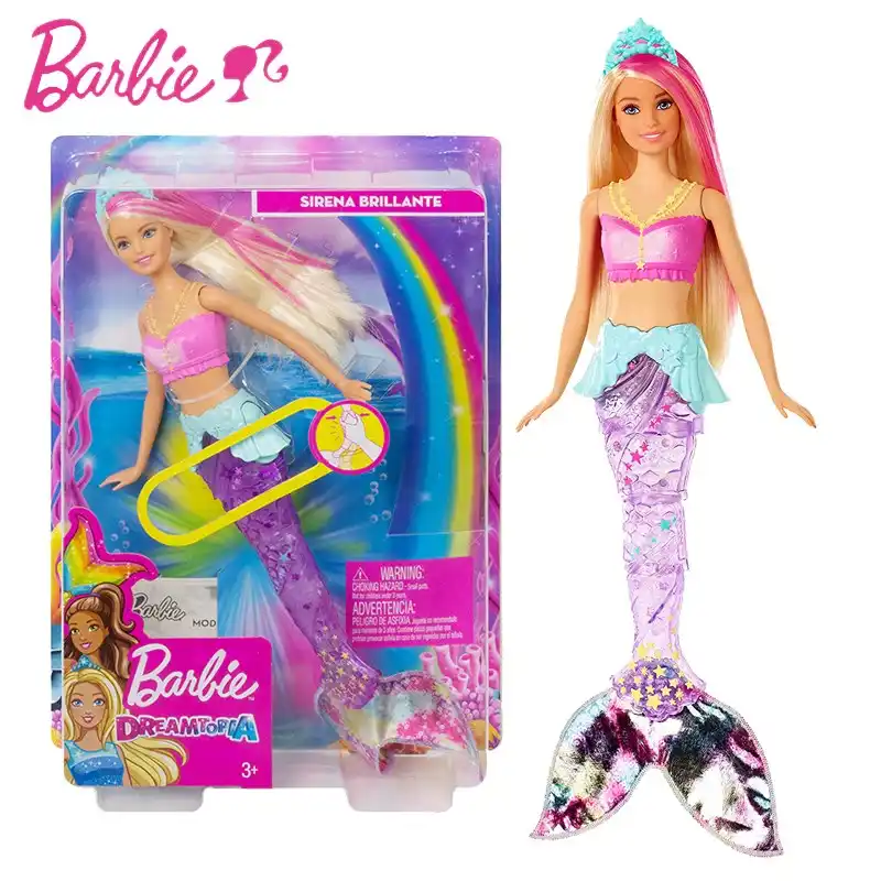 swimming barbie
