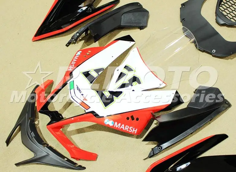 Полный мотоцикл полный комплект обтекателя для Aprilia RSV4 1000 2010 2011 2012 2013 АБС-пластик изготовленный на заказ 58