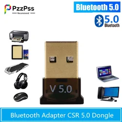 Adaptateur USB Bluetooth 5.0, transmetteur récepteur Audio, sans fil, adapté aux ordinateurs de bureau et portables 