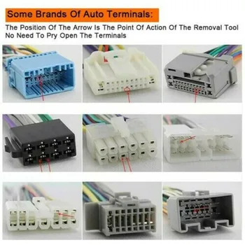 

Stainless Steel Terminal Removal Tool 36PCS Wire Tool Electrical Wiring