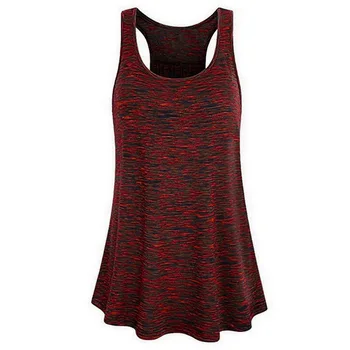 

2020 Women Summer I-shaped Back Vest Tanks Top Running Sport Shirts Gym Yoga Top Loose Sleeveless Basketball mujer Jogging Vest