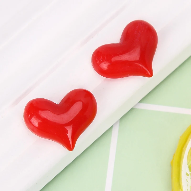 2 шт./партия) красный шоколад в форме сердца магниты на холодильник Творческий мультфильм холодильник магнитные наклейки
