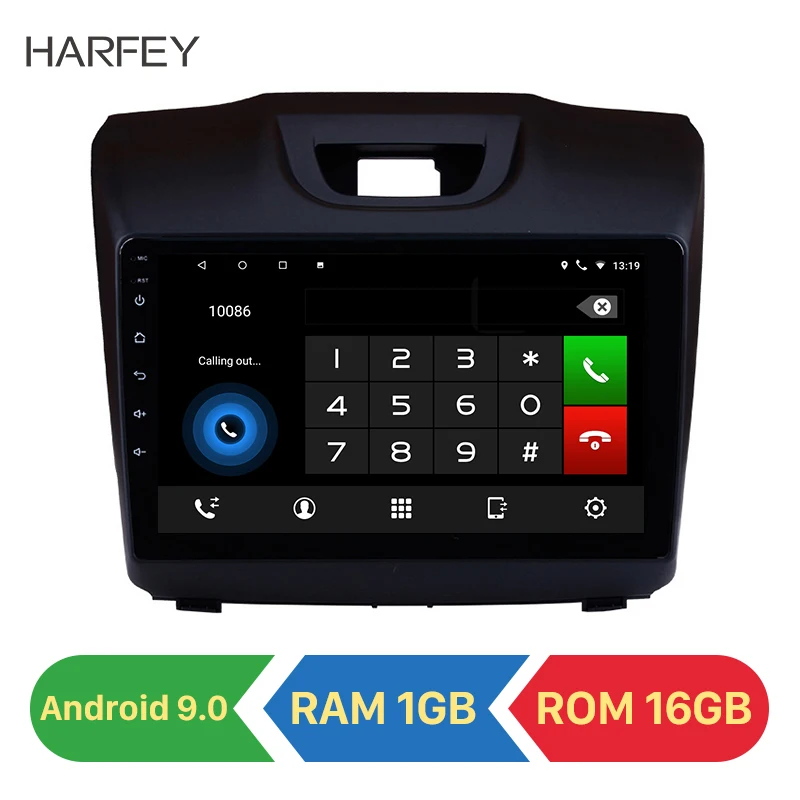 

Harfey Car GPS Radio 9inch For Chevy Chevrolet S10 2014 2015 ISUZU MU-X Android 9.0 car Multimedia Player Head Unit TPMS 2Din