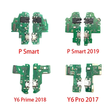 

USB Power Charging Connector Plug Port Dock Flex Cable For Huawei Y6 Y5 Y7 Pro Y9 Prime 2017 2018 2019 P Smart