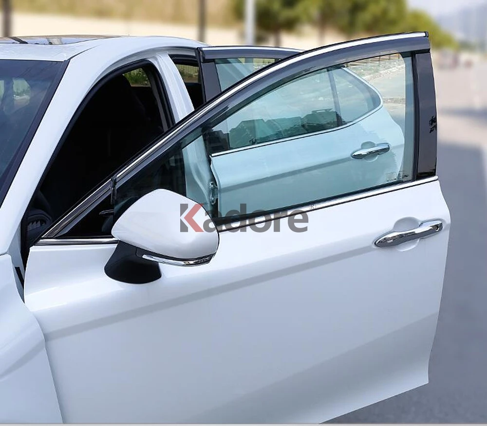 Для Toyota Camry автомобильный оконный козырек боковая защита от солнца и дождя щит для украшения кузова внешние аксессуары