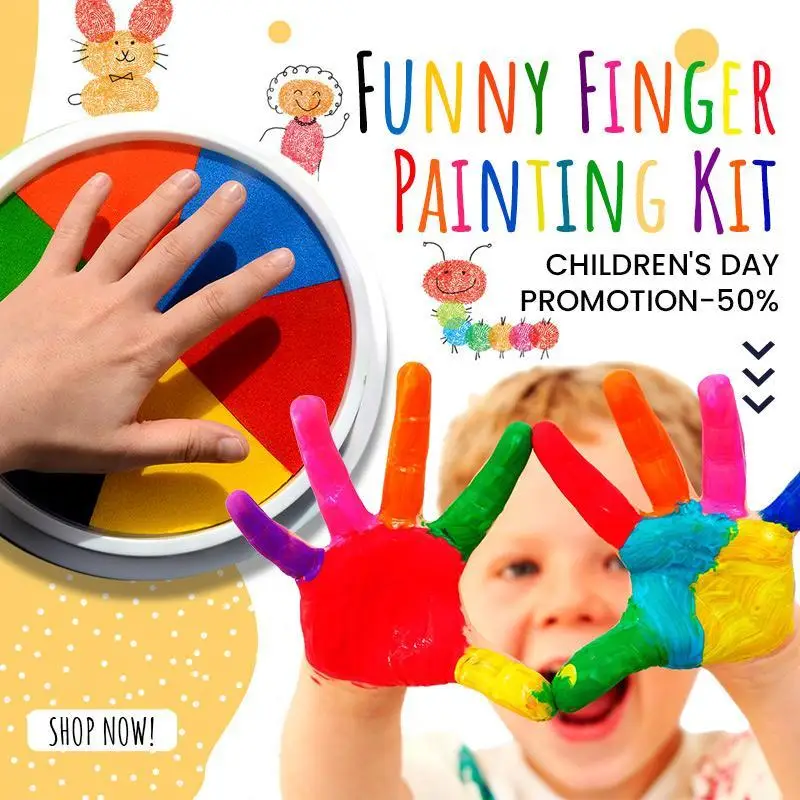 Acheter Peinture au doigt pour enfants, ensemble d'artisanat à l