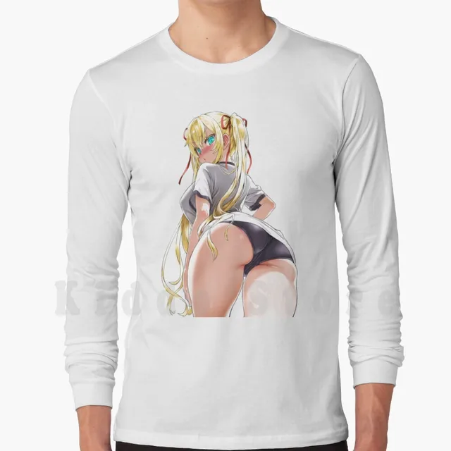 Lewd Anime School Girl Bloomers Hoodies Long Sleeve Bloomers Uncensored Opppai Tits Tiddies Butt Ass Sexy Hot Hoodies Sweatshirts Aliexpress