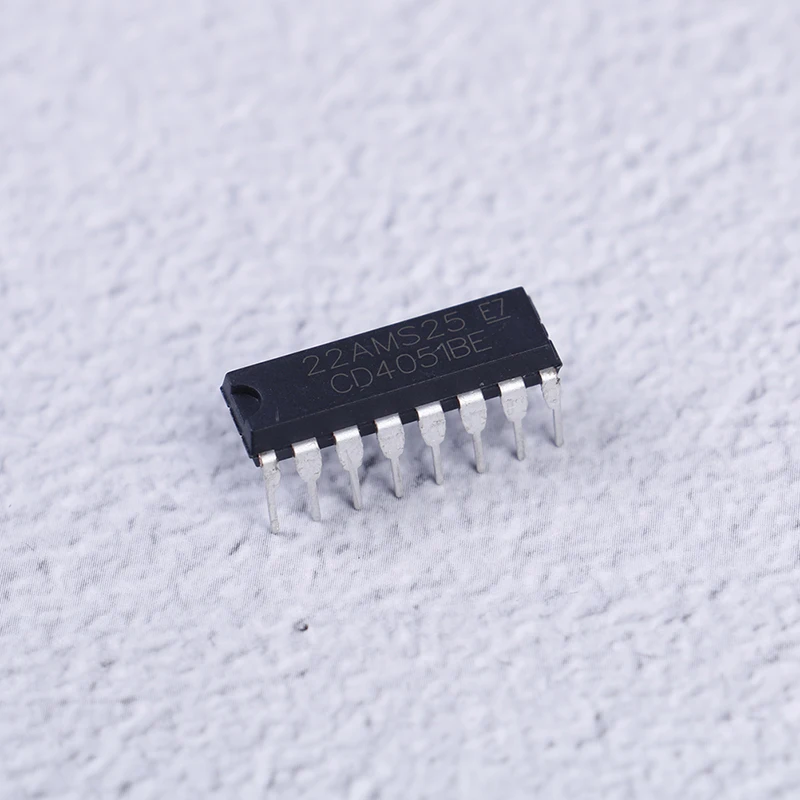 10 шт. CD4051BE CD4051 4051BE 4051 аналоговый переключатель непосредственно в DIP 16 оптовая
