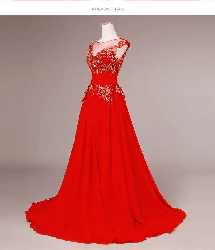 Vestido de festa longo, длина до пола, новые сексуальные платья для вечеринки с аппликациями, красное шифоновое длинное вечернее платье, платья для матери невесты