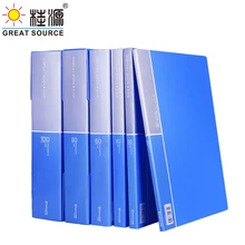 A4 PP дисплей книга Презентация книга проект папка 10 прозрачных карманов Необычные конфеты цвет 1 шт